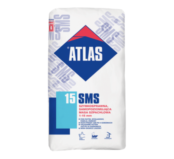 Savaime išsilyginantis mišinys ATLAS SMS15 25 kg 