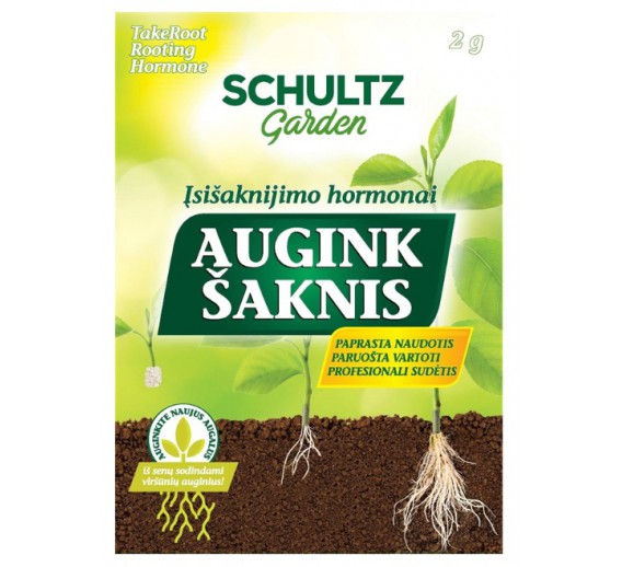 Sodo ir daržo prekės. Trąšos ir durpių substratai. Trąšos. Skystos trąšos. Schultz įsišaknijimo hormonai 2g 