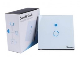 Sensorinis jungiklis Sonoff Touch 1-kanalo valdomas WiFi 