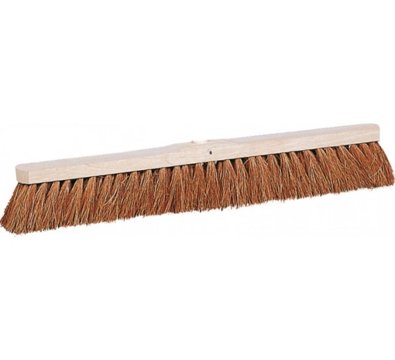 Namų apyvokos prekės. Šepečiai, šluotos, semtuvėliai. Šepetys grindiniui, kokoso pluošto Triuso 60 cm 