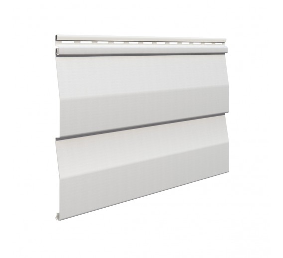 Vidaus apdailos prekės. Fasadų apkala. PVC plastikinė fasado dailylentė. Siding dailylentė Vilo SV-03 šviesiai pilka 300x20 cm 