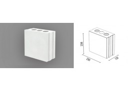 Statybinės medžiagos. Blokeliai. Silikatiniai blokeliai. Silikatiniai blokeliai SILROC M12, 120x238x250 mm 