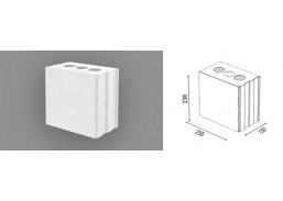 Statybinės medžiagos. Blokeliai. Silikatiniai blokeliai. Silikatiniai blokeliai SILROC M15, 150x238x250 mm 