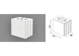 Statybinės medžiagos. Blokeliai. Silikatiniai blokeliai. Silikatiniai blokeliai SILROC M18, 180x238x250 mm 