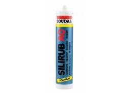 Silikonas akvariumams SOUDAL SILIRUB AQ juodas, 310ml 