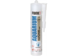 Vidaus apdailos prekės. Hermetikai, montavimo putos, sandarinimo juostos. Silikoniniai hermetikai. Silikonas akvariuminis Aquarium Fome Flex, 300 ml skaidrus 