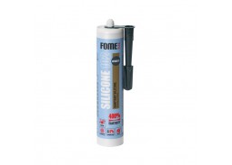 Vidaus apdailos prekės. Hermetikai, montavimo putos, sandarinimo juostos. Silikoniniai hermetikai. Silikonas FOME FLEX 102 SANITARY, 310 ml, antracito sp. 