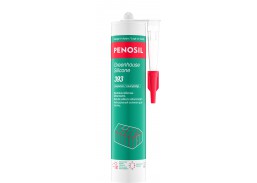 Vidaus apdailos prekės. Hermetikai, montavimo putos, sandarinimo juostos. Silikoniniai hermetikai. Silikonas šiltnamiams Penosil Premium bespalvis 300 ml 