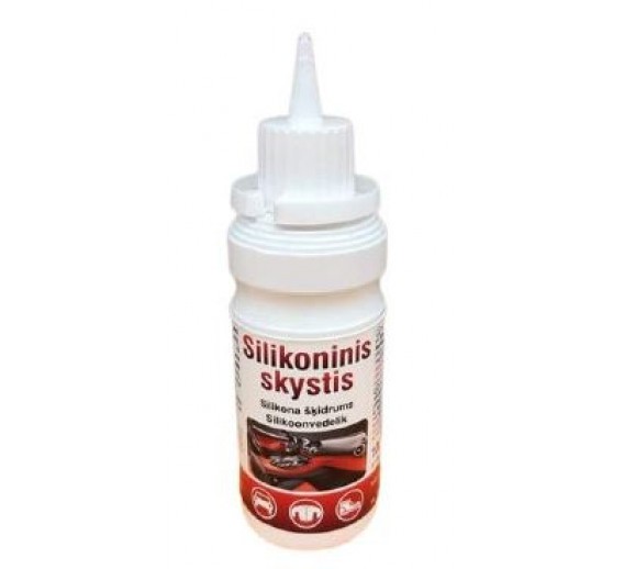 Švaros prekės. Buitinė chemija, valikliai. Silikoninis skystis 100ml 