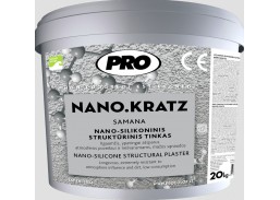 Silikoninis tinkas PRO.KRATZ NANO 2mm, 20kg 