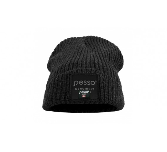 Darbo saugos prekės. Galvos apsaugos priemonės. Kepurės, šalikai, kaklo movos. Šilta megzta kepurė Pesso Rocky 