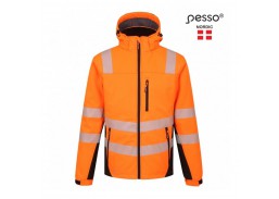 Šilta striukė SOFTSHELL CALGARY oranžinė, XL 