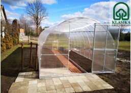 Sodo ir daržo prekės. Šiltnamiai, plėvelės, dangos. Šiltnamiai, pakeltos lysvės. Šiltnamis Klasika Tube 3x6 m, 4 mm danga 