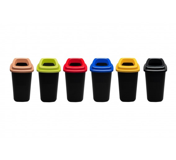 Namų apyvokos prekės. Švaros prekės. Kibirai, dubenys, šiukšliadėžės. Šiukšliadėžės. Šiukšlių dėžė SORT BIN 28