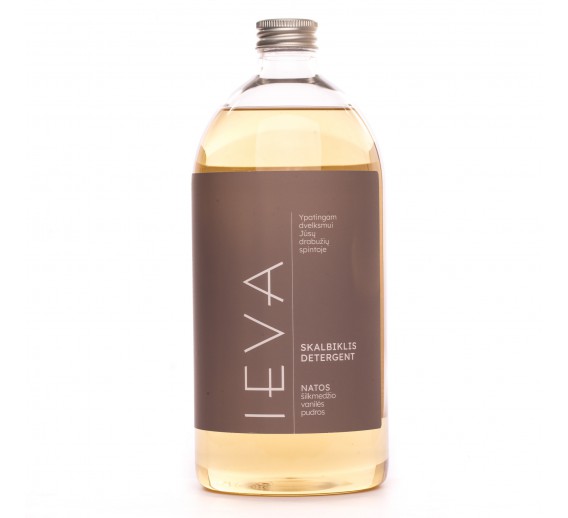 Švaros prekės. Skalbimo milteliai, skalbikliai, plovimo priemonės. Skalbiklis IEVA šilkmedžio, vanilės,pudros natos 1l Švaros prekės. Skalbimo milteliai, skalbikliai, plovimo priemonės. Skalbiklis IEVA šilkmedžio, vanilės,pudros natos 1l