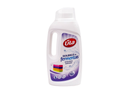 Švaros prekės. Skalbimo milteliai, skalbikliai, plovimo priemonės. Skalbiklis Ūla su fermentais spalvotiems audiniams 1500 ml 