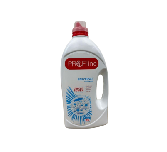 Švaros prekės. Skalbimo milteliai, skalbikliai, plovimo priemonės. Skalbimo gelis Profline home universalus 3000 ml 