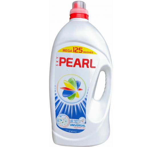 Švaros prekės. Skalbimo milteliai, skalbikliai, plovimo priemonės. Skalbimo gelis Profline Sky Pearl, 5000 ml