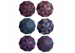 Skėtis ilgas, languotas automatinis 83 cm 