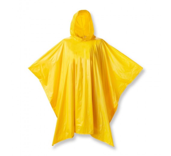 Darbo saugos prekės. Darbo drabužiai. Rūbai nuo lietaus. Skraistė PONCHO PVC, 50x80cm 