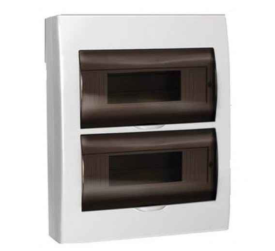 Elektros prekės. Elektros skydai, paskirstymo dėžės. Skydas IEK 24 modulių, 328x270x100 mm 