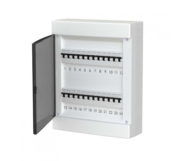 Elektros prekės. Elektros skydai, paskirstymo dėžės. Skydelis Scame 24 modulių v/t IP40 