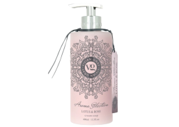 Švaros prekės. Muilas, pasta rankoms plauti. Skystas muilas Lotus  Rose 400ml