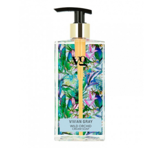 Švaros prekės. Muilas, pasta rankoms plauti. Skystas muilas Wild Orchid 350ml