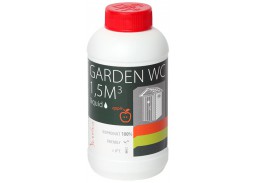 Švaros prekės. Priemonės lauko tualetams. Skystis lauko tualetams PRIMUS obuolių kvapo 0.5l