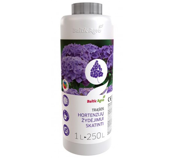 Sodo ir daržo prekės. Trąšos ir durpių substratai. Trąšos. Skystos trąšos. Skystos koncentruotos trąšos hortenzijoms 1L Sodo ir daržo prekės. Trąšos ir durpių substratai. Trąšos. Skystos trąšos. Skystos koncentruotos trąšos hortenzijoms 1L