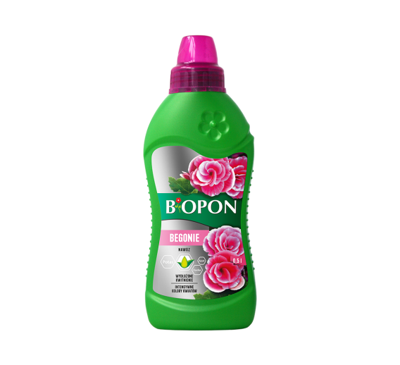 Sodo ir daržo prekės. Trąšos ir durpių substratai. Trąšos. Skystos trąšos. Skystos trąšos begonijoms Biopon, 0.5l