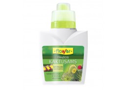 Sodo ir daržo prekės. Trąšos ir durpių substratai. Trąšos. Skystos trąšos. Skystos trąšos kaktusams Flover, 300ml 