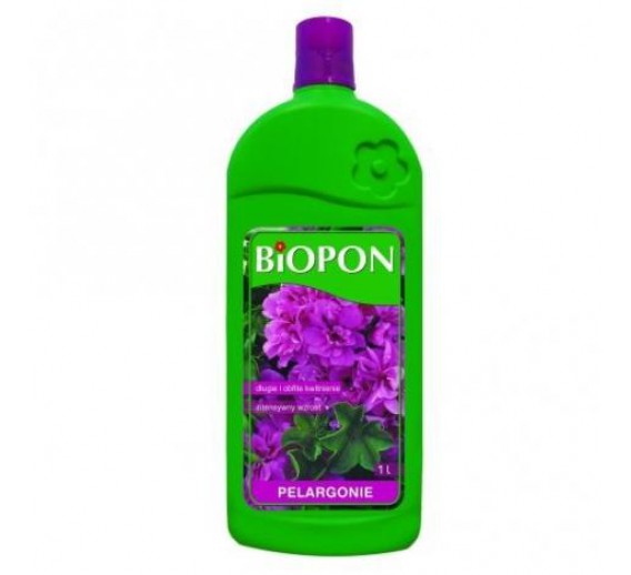 Sodo ir daržo prekės. Trąšos ir durpių substratai. Trąšos. Skystos trąšos. Skystos trąšos pelargonijom Biopon 500ml 