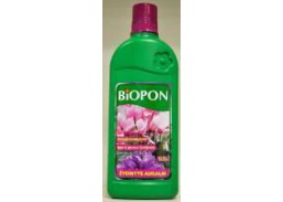 Sodo ir daržo prekės. Trąšos ir durpių substratai. Trąšos. Skystos trąšos. Skystos trąšos žydintiems augalams Biopon 500ml 