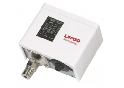 Santechnikos prekės. Siurbliai, hidroforai ir išsiplėtimo indai. Gręžinio šulinių komplektuojančios detalės. Slėgio rėlė LEFOO