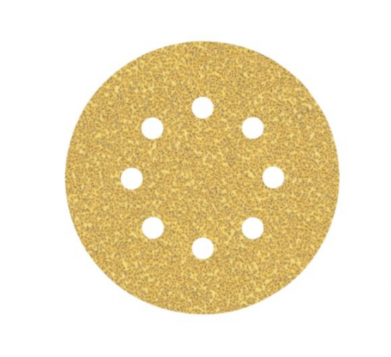 Darbo įrankiai. Įrankių priedai. Šlifavimo medžiagos. Lipnūs šlifavimo diskai. Šlifavimo diskas d125mm C470 P40 