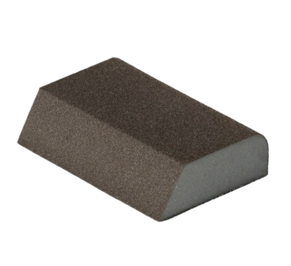 Darbo įrankiai. Įrankių priedai. Šlifavimo medžiagos. Šlifavimo kempinės. Šlifavimo kempinė figūrinė P150 