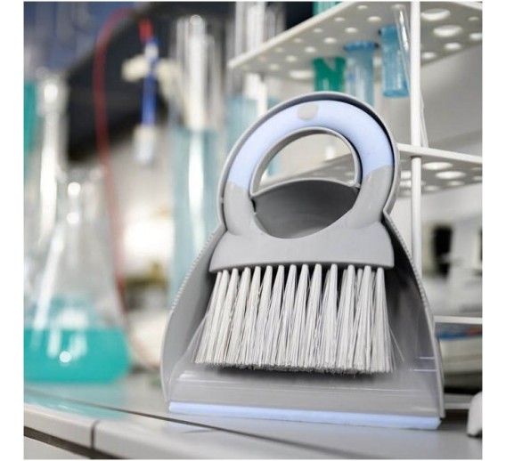 Namų apyvokos prekės. Šepečiai, šluotos, semtuvėliai. Šluotelė su semtuvėliu BACTERIA STOP 