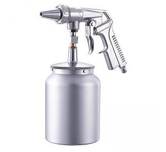 Darbo įrankiai. Pneumo įrankiai, viniakalės ir jų priedai. Smėliapūtės, plovimo pistoletai. Smėliapūtė su bakeliu SB01A 