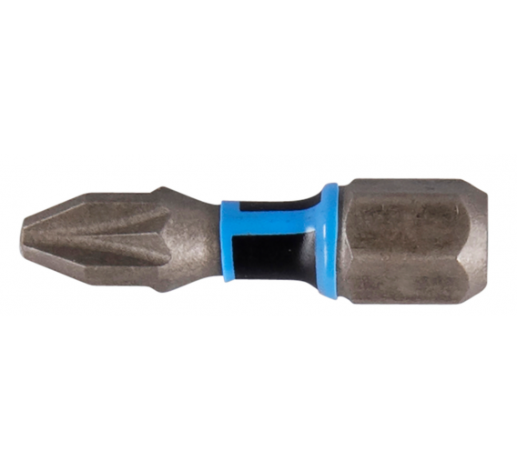Darbo įrankiai. Mechaniniai įrankiai. Atsuktuvai, antgaliai. Sukimo antgaliai. Smūginis antgalis PZ2 25 mm 2 vnt E-03171 