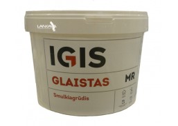 Dažai. Glaistas, gruntas, klijai, skiedikliai. Glaistai. Statybinis glaistas. Smulkiagrūdis glaistas IGIS MR, kibirėlis 5 kg 