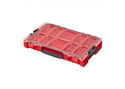 Darbo įrankiai. Įrankių priedai. Įrankių dėžės, krepšiai įrankiams, darbastaliai. Smulkmenų dėtuvė QBRIC Pro 100 Red 450x296x79 mm 