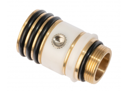 Santechnikos prekės. Vonios įranga. Maišytuvai, dušo komplektai. Maišytuvų detalės. Snapo įvorė Flexy - 33 RUBINETA