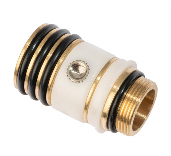 Santechnikos prekės. Vonios įranga. Maišytuvai, dušo komplektai. Maišytuvų detalės. Snapo įvorė Flexy - 33 RUBINETA