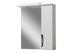 Santechnikos prekės. Vonios įranga. Vonios kambario baldai. Spintelė su veidrodžiu GRACIA 60cm