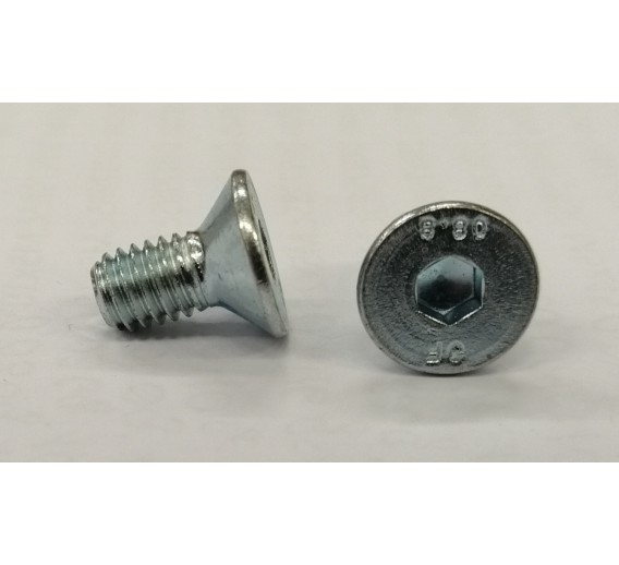 Tvirtinimo detalės. Sraigtai. Sraigtai DIN7991. Sraigtas DIN7991 8.8 kl. M6x12 