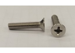 Tvirtinimo detalės. Sraigtai. Nerūdijančio plieno sraigtai DIN965. Sraigtas DIN965 A2 M4x20 