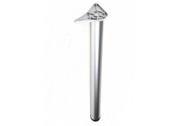 Stalo koja pilka RAL9006 h-710 mm diametras 60 mm 