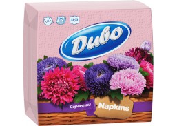 Stalo servetėlės DIVO ružavos 100vnt 