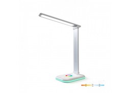Apšvietimas. Staliniai šviestuvai. Stalo šviestuvas 7W NOBLINE N baltas 3000-6500K + RGB 